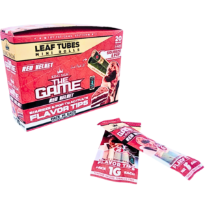 King Palm The Game red velvet Mini rolls Squeeze 20 paquetes 8839